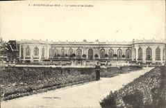 VINTAGE POSTCARD Deauville of the Casino and the Gardens