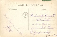 VINTAGE POSTCARD Deauville the Casino Seen of the gardens Children