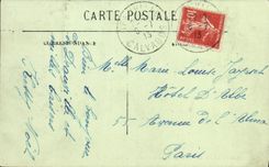 VINTAGE POSTCARD Deauville the Automobile Casino