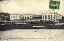 CPA Deauville La Plage Fleurie Le Casino 