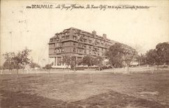 CPA Deauville La Plage Fleurie Le New Golf 