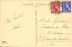CPA Deauville la Plage Fleurie La Gare