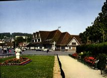 CPM Deauville Trouville La gare