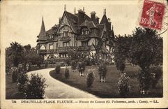 CPM Deauville La Plage Fleurie Ferme du coteau
