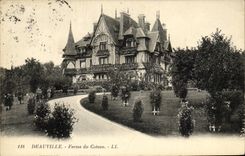 CPA Deauville Ferme Du Coteau