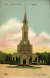 CPA Deauville L Eglise 
