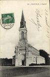 CPA Deauville L Eglise 