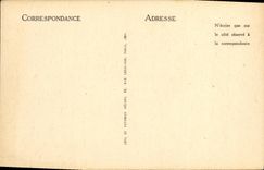 VINTAGE POSTCARD Deauville the Flowered Beach the post office