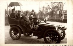 CARTE PHOTO Deauville Sur Mer Automobile