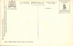 VINTAGE POSTCARD Deauville Normandy and Spring