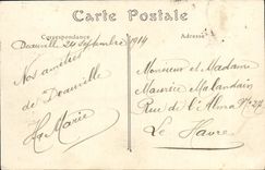 VINTAGE POSTCARD Deauville the Flowered Beach Pastry making and L Royal Hotel