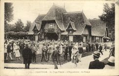 CPA Deauville Le Champ de Courses La Plage Fleurie Le pesage Hippisme Chevaux