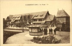 CPA Deauville la Pesage Hippisme Chevaux