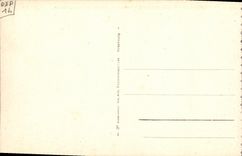 VINTAGE POSTCARD Deauville the Flowered Beach Racecourse of Clairefontaine Hippisme Horses