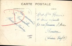 CPA Deauville la Plage Fleurie Champ de Courses Hippisme Chevaux