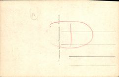 VINTAGE POSTCARD Deauville the Flowered Beach Racecourse of Clairefontaine