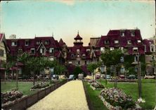 CPM Deauville Plage Fleuries de L Hotel Normandy