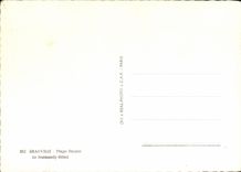 MODERN CARD Flowered Deauville Beach of L Hotel