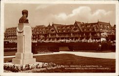 CPA Deauville Plage Fleuries Le Normandy L Hotel 