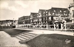 CPA Deauville La Plage Fleurie Hotel Normandie