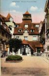 VINTAGE POSTCARD Entered Deauville of Normandy Hotel