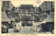 CPA Deauville La Plage Fleurie Normandy Hotel