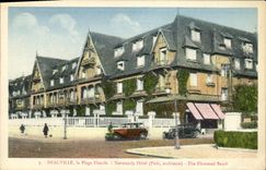 CPA Deauville La Plage Fleurie Le Normandy Hotel