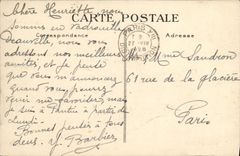 VINTAGE POSTCARD Deauville the Flowered Beach Normandy Hotel the casino