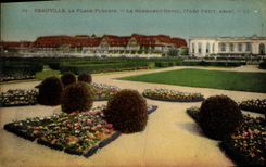 CPA Deauville La Plage Fleurie Le Normandy Hotel
