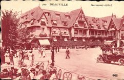 CPA Deauville La Plage Fleurie Normandy Hotel