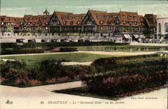 CPA Deauville Le Casino et Normandy Hotel