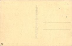 VINTAGE POSTCARD Deauville Flowered Beach Normandy Hotel