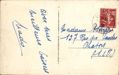 CPA Deauville La Plage Fleurie Le Normandy Hotel Entree Rue de l ecluse