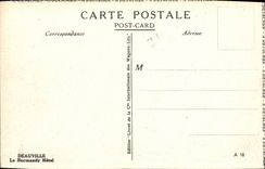 CPA Deauville La Plage Fleurie Le Normandy Hotel