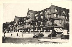 CPA Deauville La Plage Fleurie Le Normandy Hotel