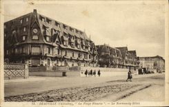 CPA Deauville La Plage Fleurie Le Normandy Hotel