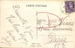 CPA Deauville La Plage Fleurie Le Normandy Hotel