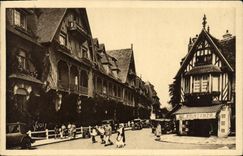 CPA Deauville La Plage Fleurie Le Normandy Hotel
