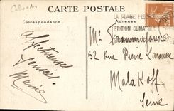 VINTAGE POSTCARD Deauville the Flowered Beach Normandy Hotel and casino