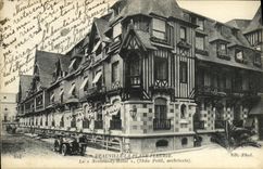 CPA Deauville Sur Mer Le Normandy Hotel Automobile