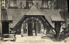 CPA Deauville La Plage Fleurie Normandy Hotel Porche d entree
