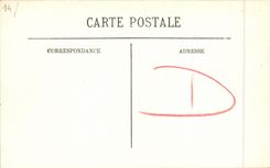 CPA Deauville Normandy Hotel Entree Rue de l Ecluse