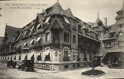 CPA Deauville Normandy Hotel Entree Rue de l Ecluse
