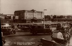 MODERN CARD Deauville the Flowered Beach the Royal one and Tennis