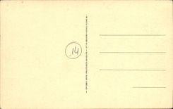 VINTAGE POSTCARD Deauville Flowered Beach Royal Hotel seen of the Gardens