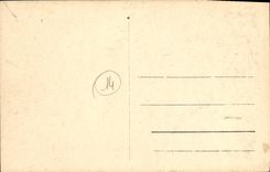 VINTAGE POSTCARD Hotel of the Lighthouse Deauville Seen on the Garden and the Sea