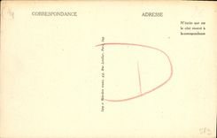 Jardines de Deauville de la POSTAL de la VENDIMIA