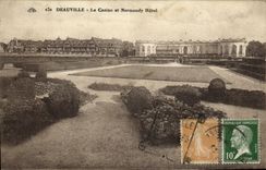 CPA Deauville Le Casino et Normandy Hotel