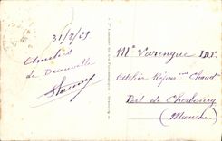 La POSTAL Deauville de la VENDIMIA florecio los pisos florecidos playa y el casino