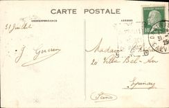 CPA Deauville Les Jardins et le Normandy Hotel